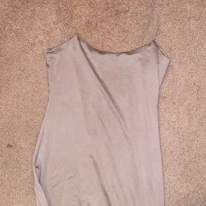 Silk body icon dress